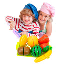 Brinquedo Frutas E Legumes Para Cortar - 10 Peças