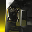 Kit Cooler Fan ARGB Fortrek Frosty Preto Com Controladora/Controle