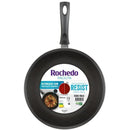 Frigideira Wok Rochedo Facilita Vermelho 28cm - CXM / 6