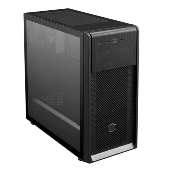 Gabinete Cooler Master Masterbox Elite 500 Com Baia Dvd - Lateral Vidro Temperado - E500-kg5n-s00