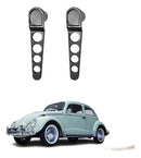 Par Maçaneta Interna Esportiva Preta Kombi G1 Fusca Até 77