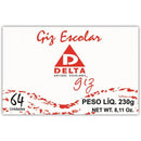 Giz Escolar Branco Delta - 40 Caixas Com 64 Palitos Cada