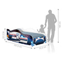Cama Foguete Espacial Kids Infantil