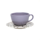 Conjunto De Jantar Oxford Unni Lilac 20 Peças Em Cerâmica