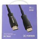 Cabo HDMI Fibra Óptica 4k FK 782C 20m Fortrek