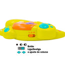 Teclado Piano Musical Bebe Brinquedo Infantil Som Dinossauro