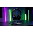 Suporte Para Headset RGB com Hub USB 2 entradas Fortrek Nexus