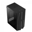 Gabinete Gamer Aerocool Mecha Preto RGB Lateral Vidro
