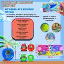 Kit Retro Jogo Argola Aquaplay E Bichinho Virtual Tamagoch