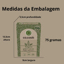 Tempero Funcional 100% Natural Cocook Cuscuz Sabor Marrocos 75g