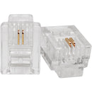 Plug Modular Rj-11 6x2 2vias C/100 Gigasat