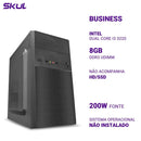 Computador B300 Dual Core I3 3220 Memória 8gb Ddr3 Sem Hd/ssd Fonte 200w