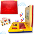 Notebook Musical Brinquedo Infantil Musical Com Luzes