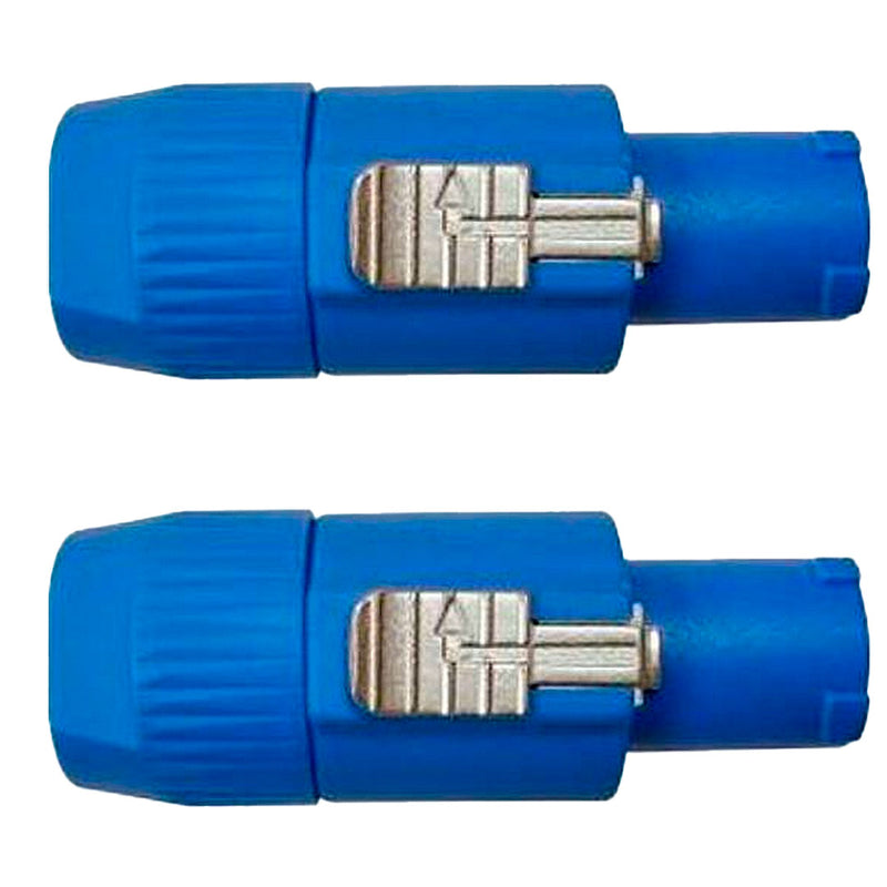 Conector Para Cabo Fêmea P/ac - Corpo Azul Wc 3 Fca Wireconex 02 Unidades