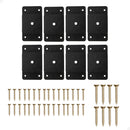 Kit 8 Chapinhas Retas Para Fixação