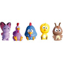 Bonecos Miniaturas Galinha Pintadinha Em Vinil – Kit Com 5 Personagens