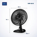 Ventilador De Mesa Super Power 40cm 6 Pás 127v Preto - Mondial