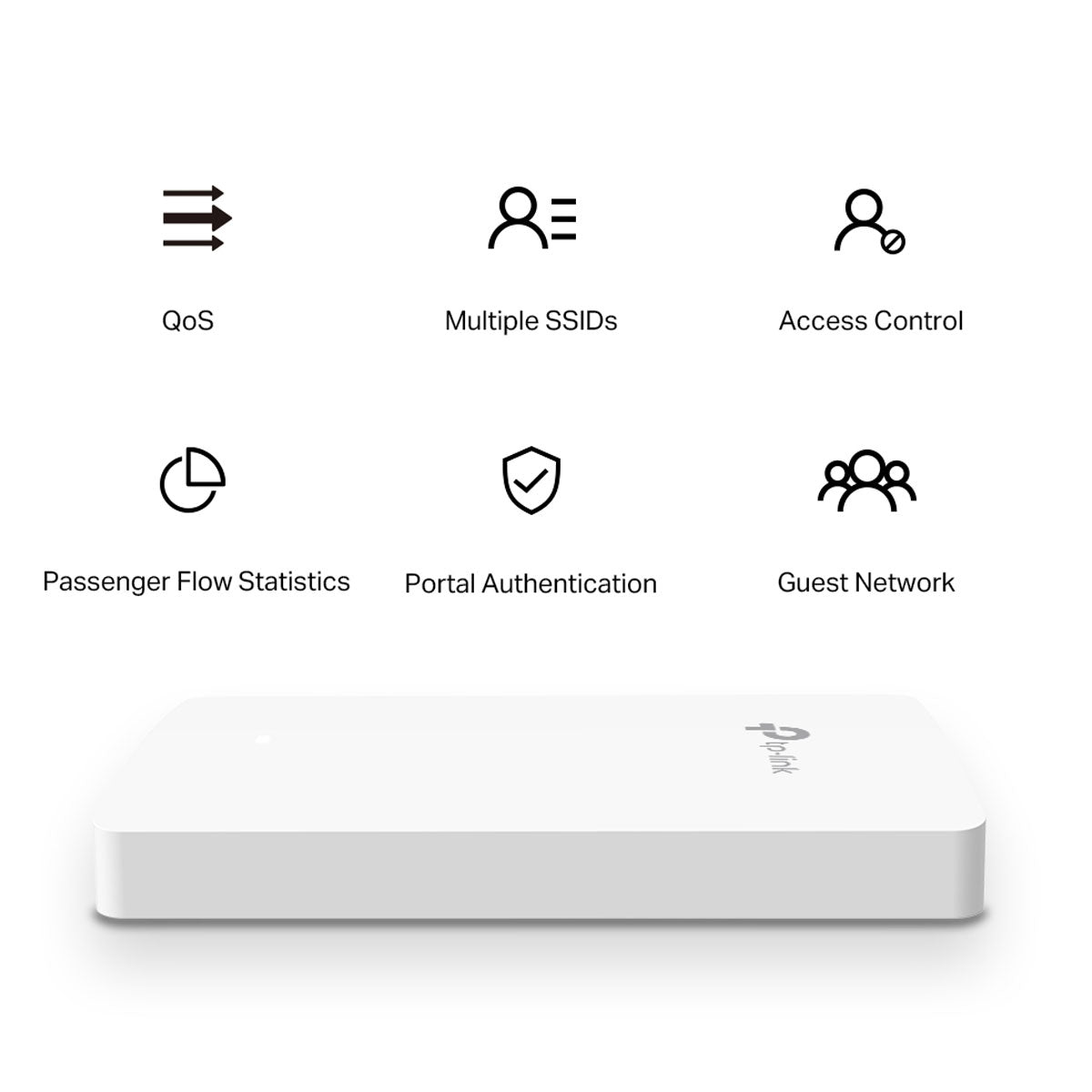 Access Point De Parede Omada Gigabit Mu-mimo Wireless Ac1200 Eap235-wall Smb