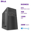Computador B300 Dual Core I3 3220 Memória 4gb Ddr3 Ssd 128gb Fonte 200w Windows 10 Pro