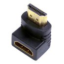 Adaptador Hdmi Macho Para Hdmi Fêmea Gold 90 Graus Storm