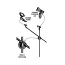 Suporte Boom Duplo P/ Microfone Dsm-01 Dolphin