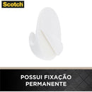 Gancho Plástico Scotch Plast. Extrema Med. C/3 Blister