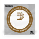Corda Avulsa Violão Aço .025 D Addario Phosphor Bronze PB025
