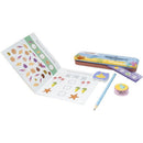 Kit Escolar Oceano Livro + 5 Peças