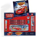 Livro De Atividades Kit Escolinha Carros Com Estojo