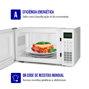 Micro-ondas 21l Mondial Mo-01-21 - 5616-01