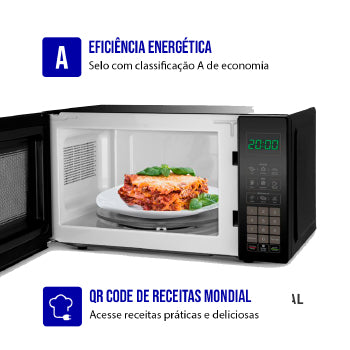 Micro-ondas 21l Mondial Mo-01-21 - 5615-01