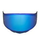 Mascara De Proteção Viseira Azul Iridium Texx Modelo Raptor