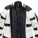 Jaqueta Texx Nomade Masc Branc Azul Verm   M
