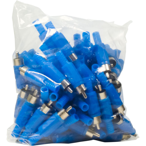Rca Plastico C/ Rabicho Importado Azul Pct C/100 Loud