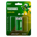 Pilha Alcalina Aaa  Palito 02 Unidades Taschibra