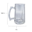 Caneca de Chopp de Vidro - 370ml