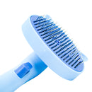 Tira Pelos Pet Rasqueadeira Removedor Gato Cachorro Cor:azul