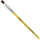 Pincel Escolar Chato 267 N04 Amarelo