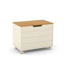 Bau Caixa De Brinquedos Toys Off White Freijo
