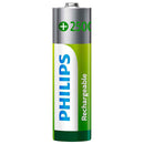 4 Pilhas Recarregaveis Aa Philips