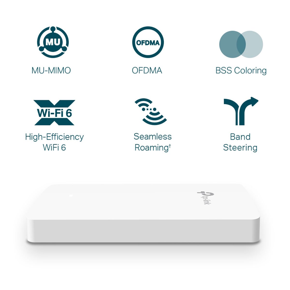 Access Point Wi-fi 6 Gigabit Ax1800 Montavel Em Parede Eap615 Wall Smb