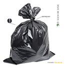 Saco De Lixo 60 Litros Reforçado Preto - 20 Unidades
