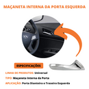Gatilho Interno Hb20 E Hb20s 2009 A 2012 Maçaneta Prata Porta Dianteira E Traseira Lado Esquerdo