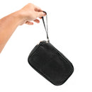 Bolsa Organizadora Cabos Fios Eletrônicos Estojo Cor:preto