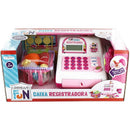 Brincando De Profissões Caixa Registradora Rosa