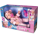 Boneca Com Mecanismo Milk Baby Faz Xixi Com Acessórios