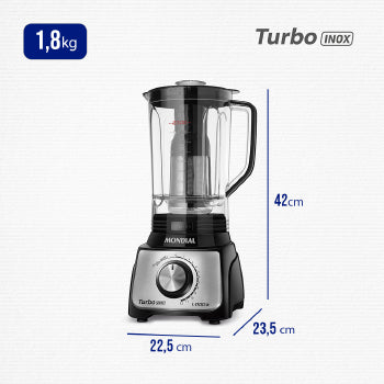 Liq Mondial Turbo 3l 12vel 1100w C/ Filtro L-1100 - 5877-02