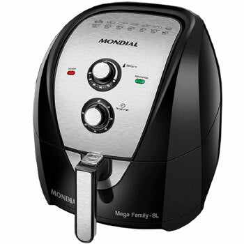 Fritadeira Air Fryer Mondial Mega Family 8l 1900w  - 5993-02