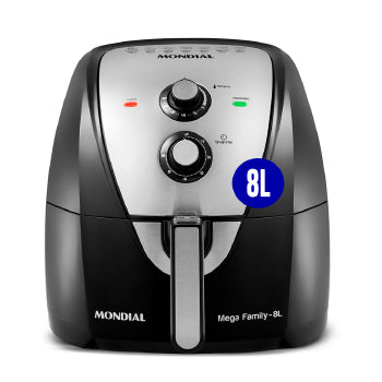 Fritadeira Air Fryer Mondial Mega Family 8l 1900w  - 5993-02