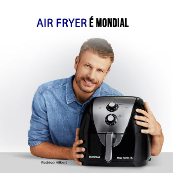 Fritadeira Air Fryer Mondial Mega Family 8l 1900w  - 5993-02